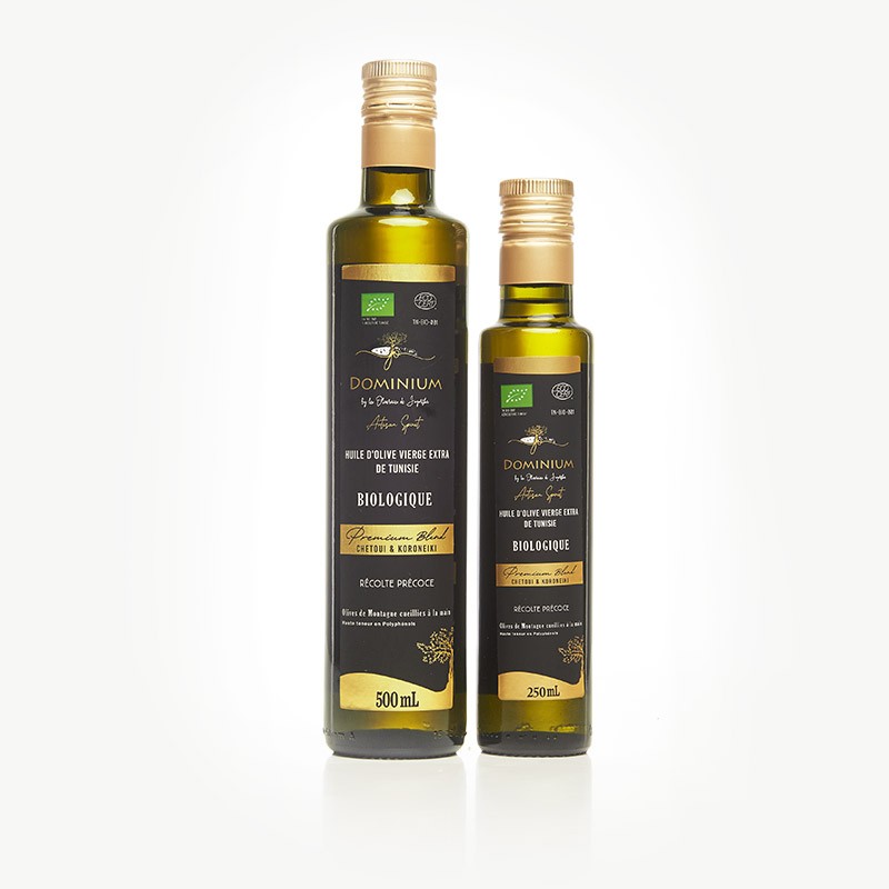 Huile d'olive verte extra vierge (première pression à froid) – La