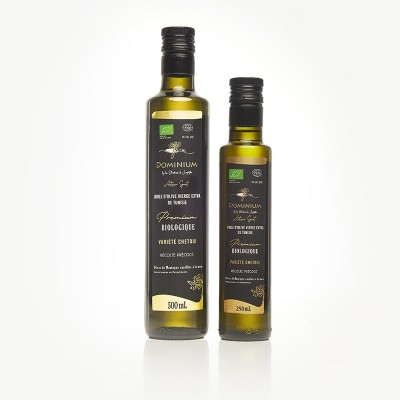 Coffret Huiles d'Olives vierge extra bio Ultra Premium de Tunisie - 500 ml